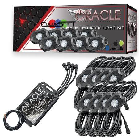 Bluetooth ColorSHIFT Underbody Rock Light Kit 8 Pcs D102