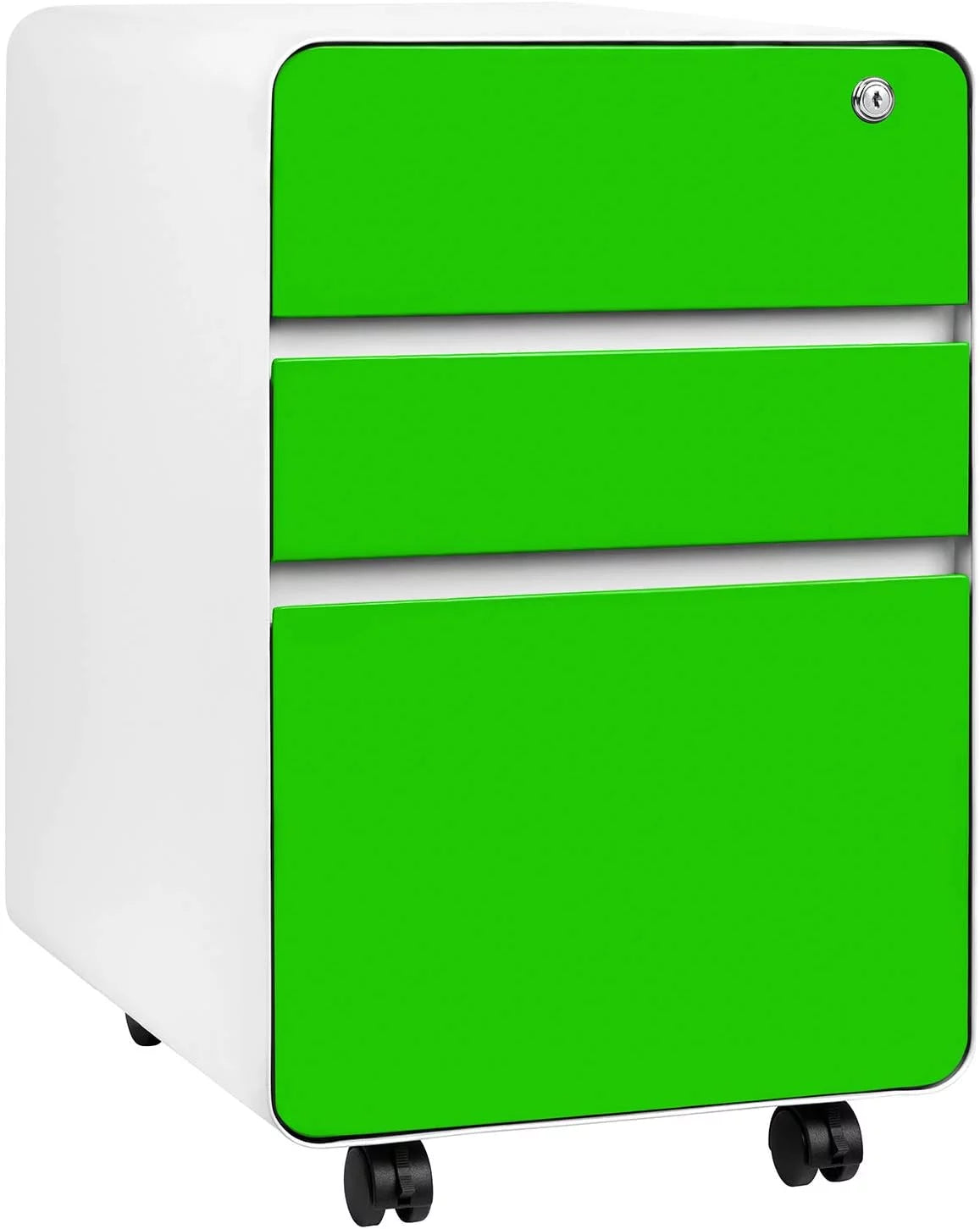 3 Drawer Metal File Cabinet with Lock K4456