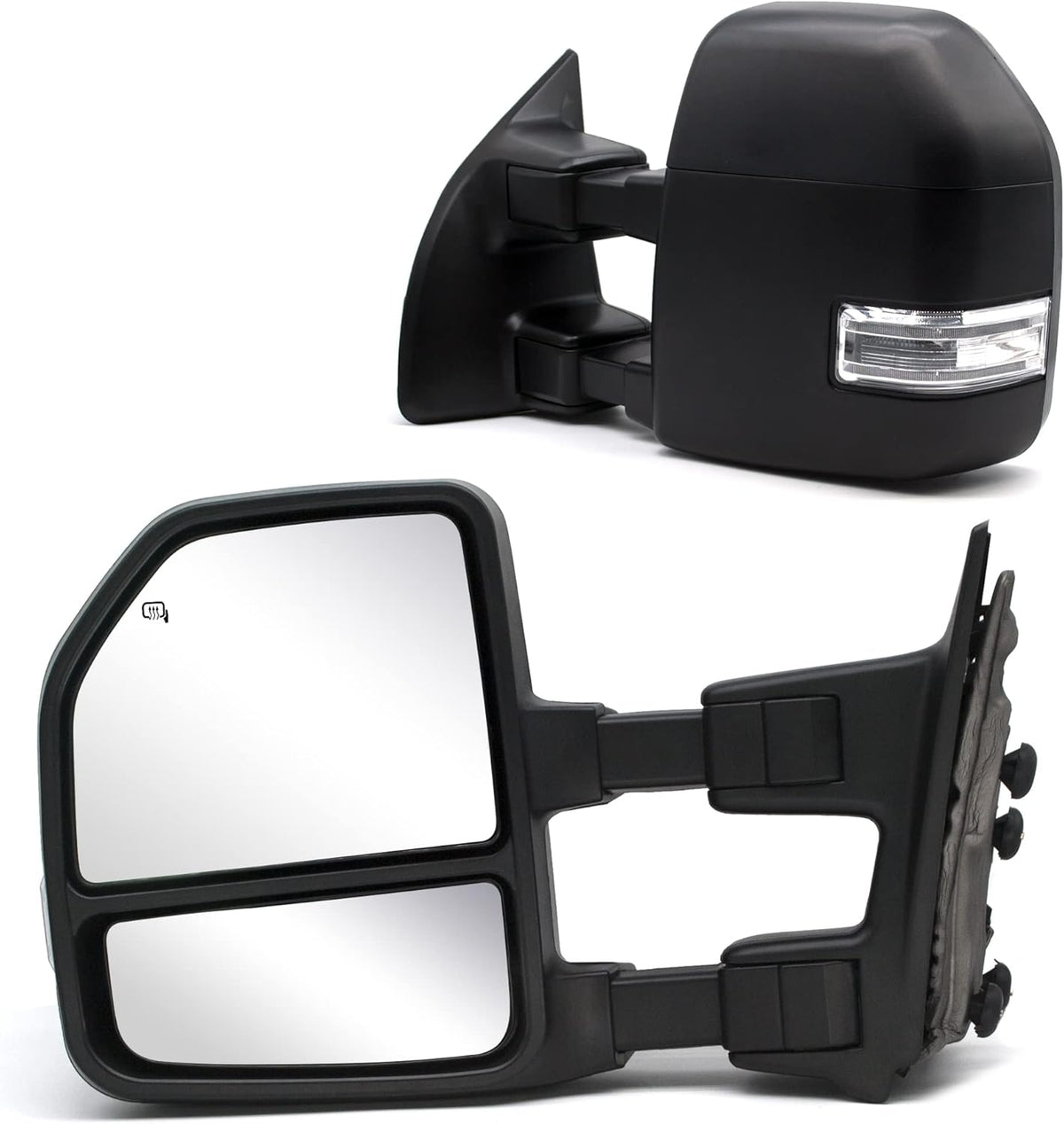 Black Power Heated Towing Mirror V98581