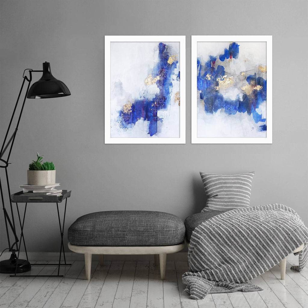 White Framed Print Set D575572