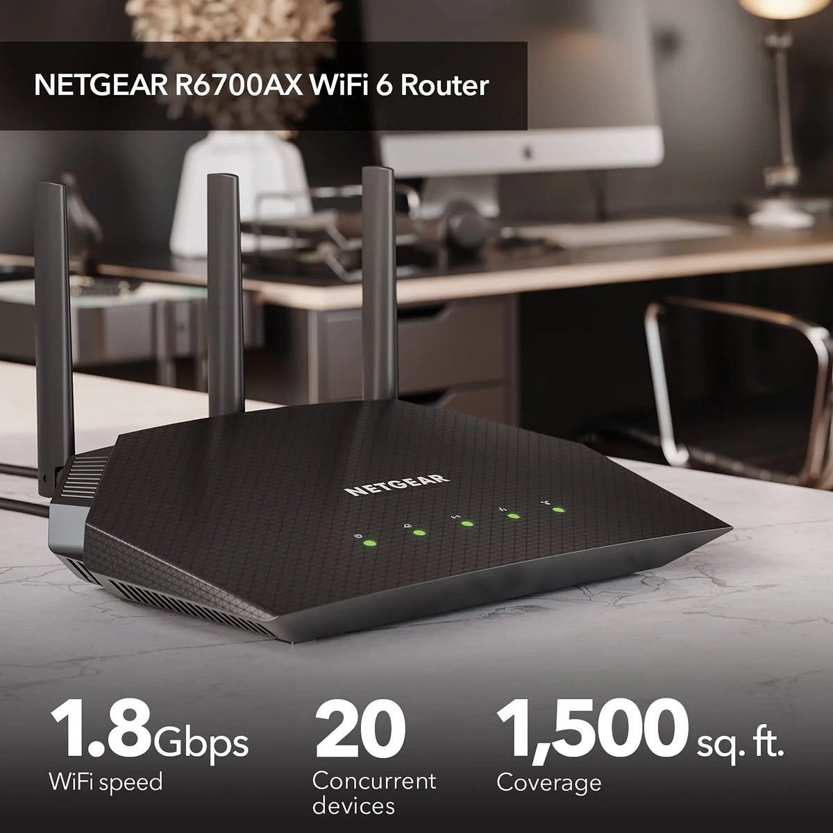 4-Stream WiFi 6 Router U806147