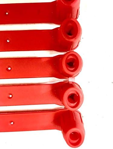 Red Plastic Seal Security with Print Progressive Numbering H942375
