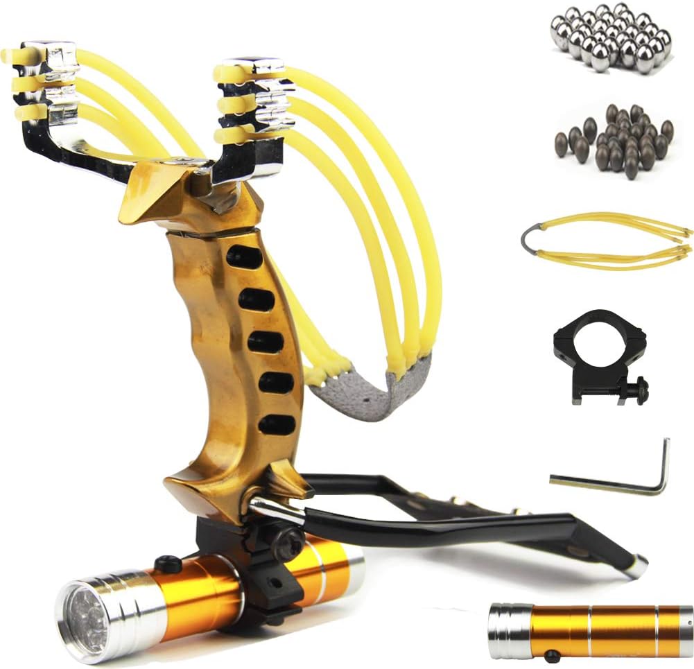 Wrist Sling Hunting Slingshot with Launching Bands G137