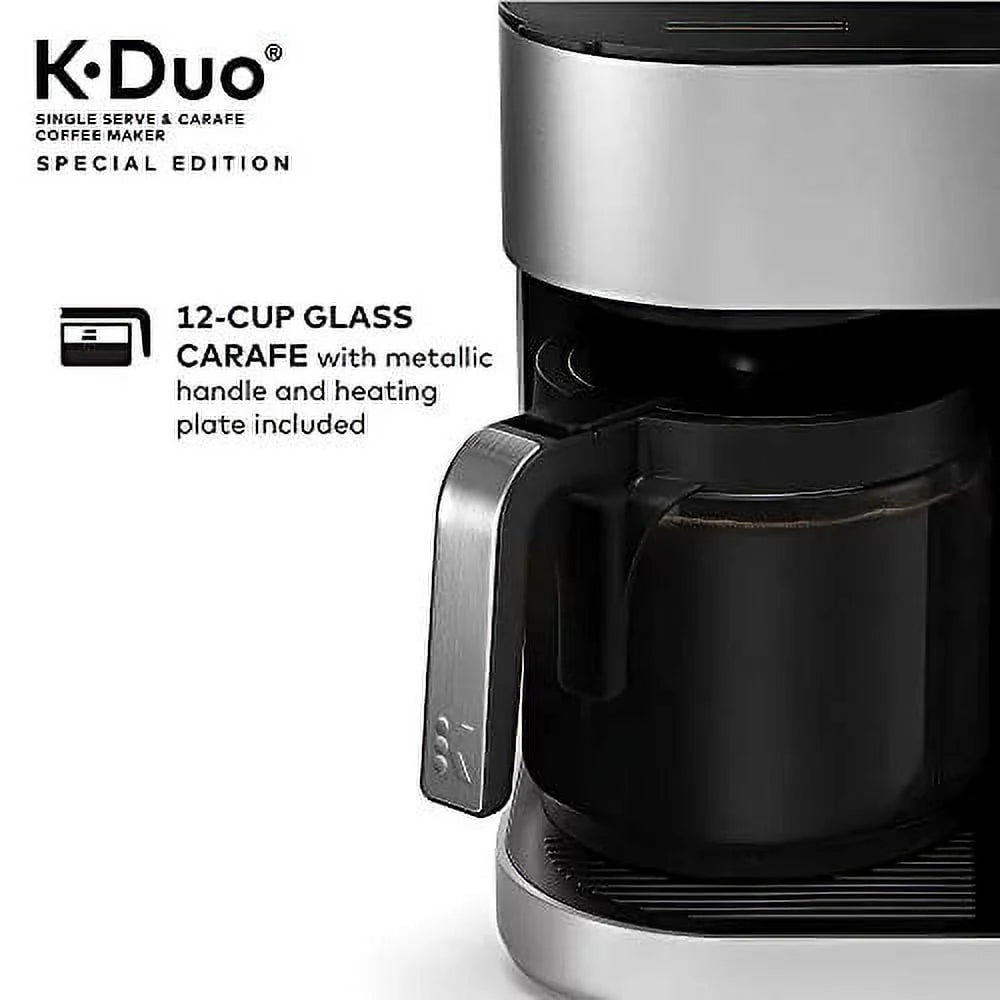 Single Serve K-Cup Pod & Carafe Coffee Maker E704271