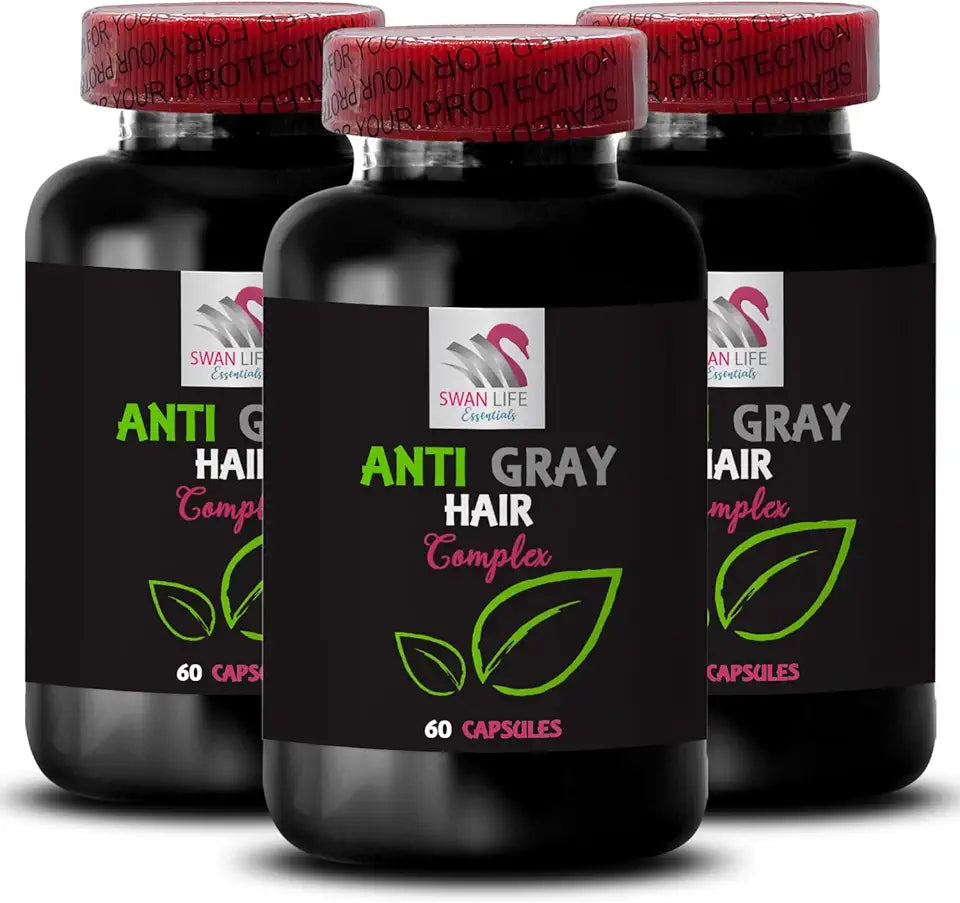 Gray Hair Supplement 180 Capsules J7079