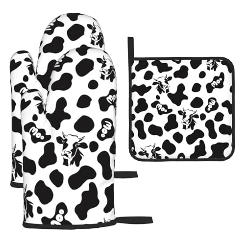 Christmas Oven Mitts and Pot Holders Set of 3 E945505