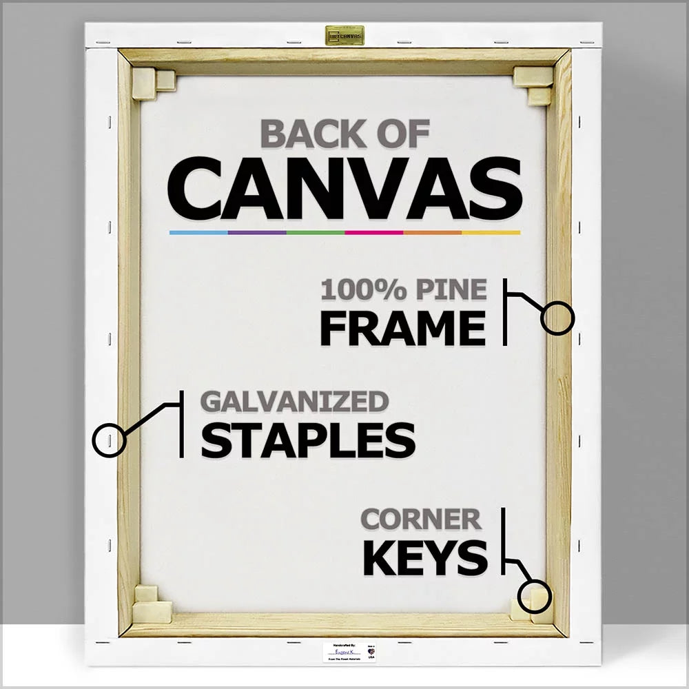 Canvas Art Print 18" x 12" Q905