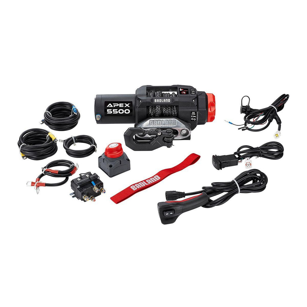 5500 lb. UTV Winch with Synthetic Rope K49502
