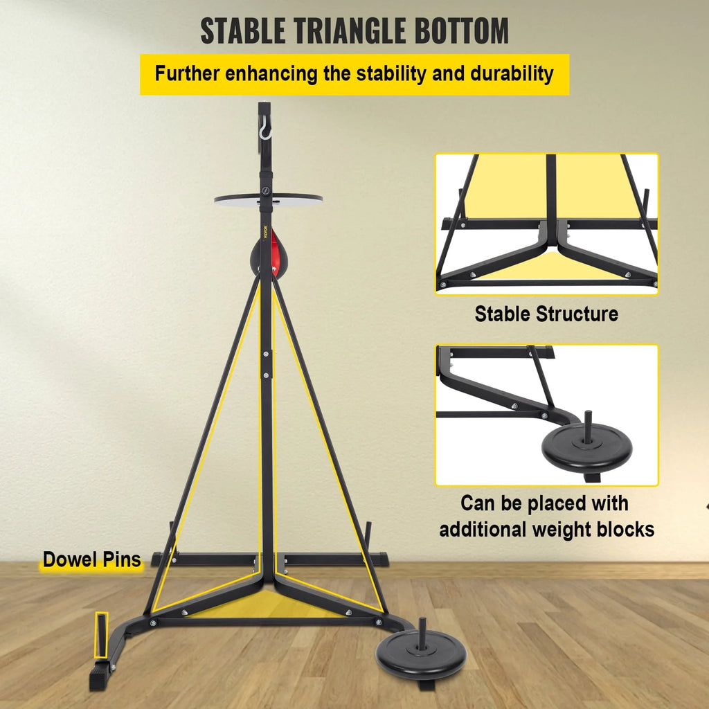 Free Standing Foldable Single Station Punching Bag Stand P85379