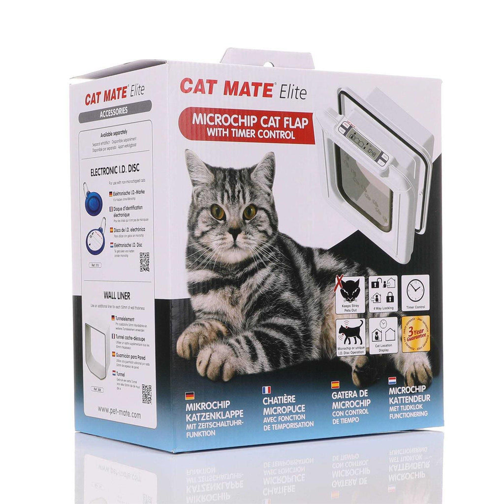 Microchip Cat Flap with Timer Control W436