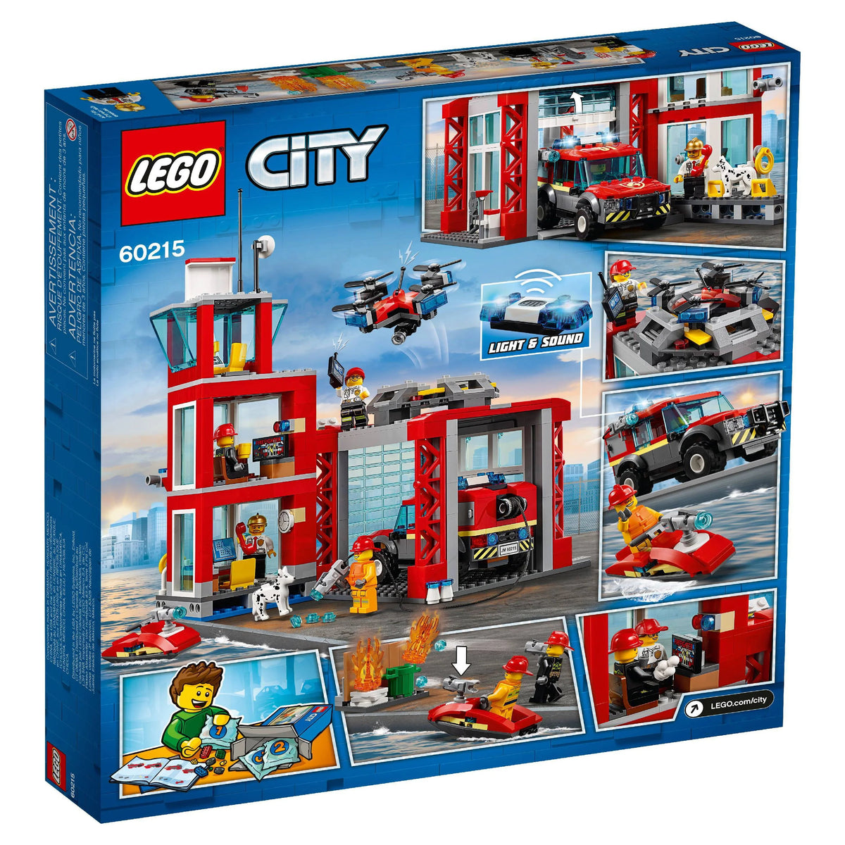 Fire Station Building Set 509 Pieces O91205