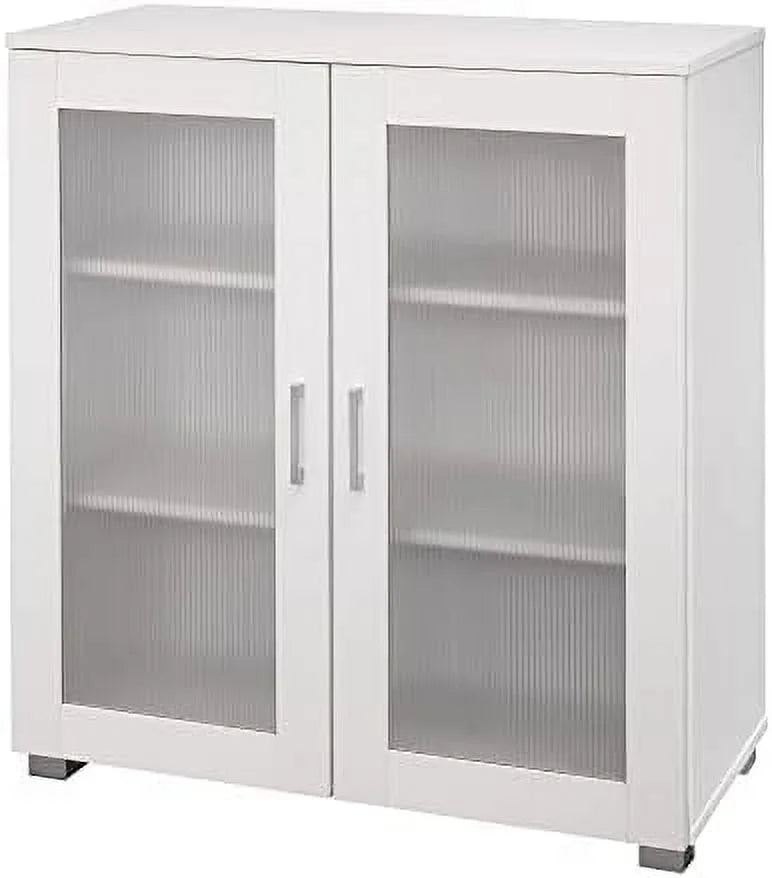 White Accent Cabinet Sideboard Buffet M891254