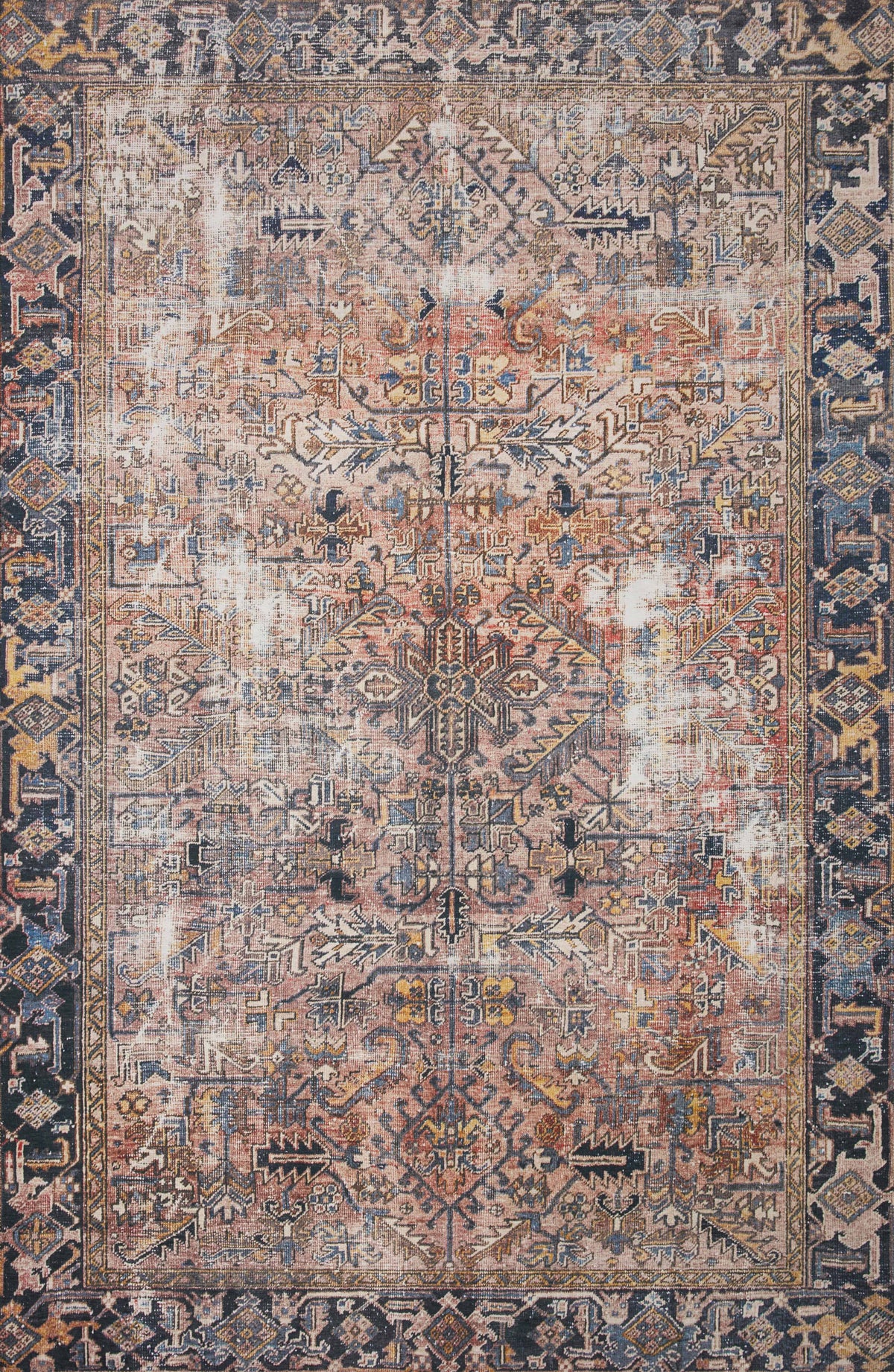 Terracotta Rug 2.5' x 7'6 V399