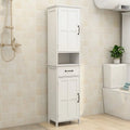 Tall Slim Bathroom Storage Cabinet with Door & Drawer N8051
