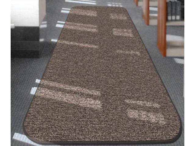 Skid-Resistant Carpet Runner Pebble Gray 14 ft. x 36 in. V790077