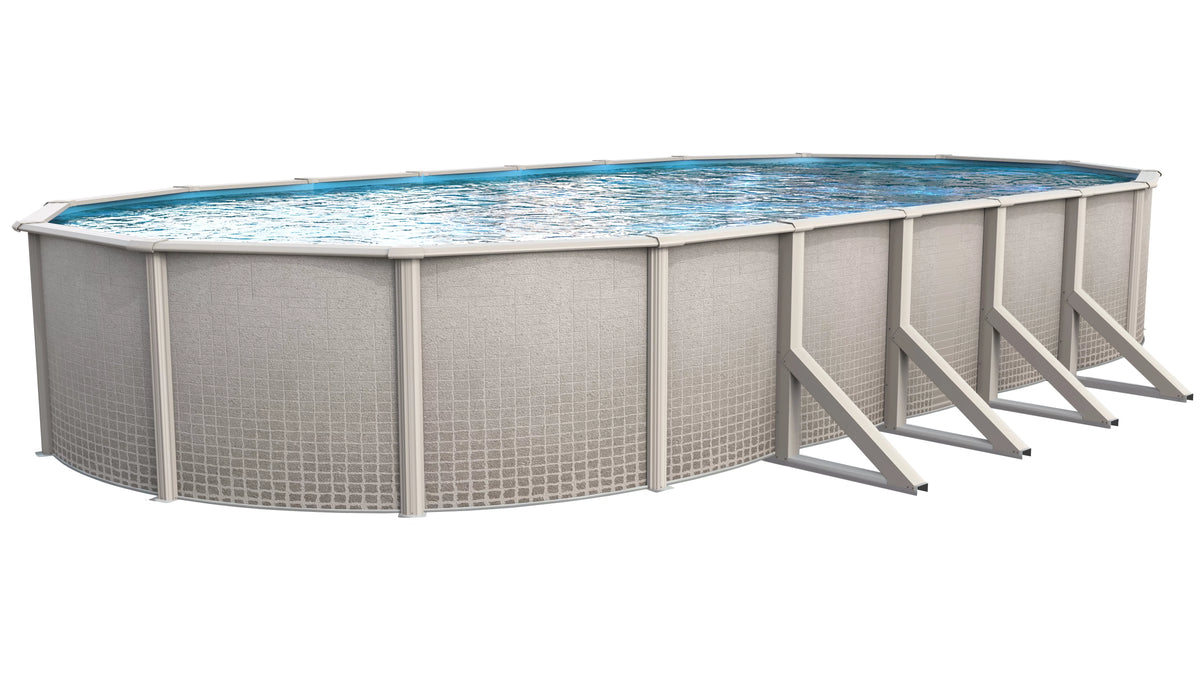 15' x 30' Oval 48 Wall Above-Ground Swimming Pools Q8514