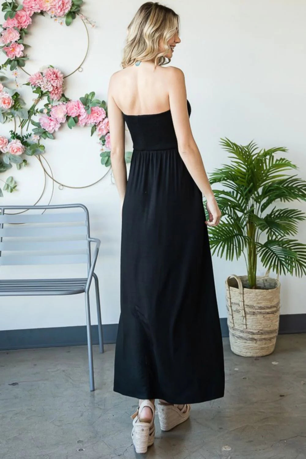 Strapless Maxi Dress F563530