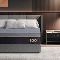 Black 12 inch Queen Gel Memory Foam Mattress Y644865