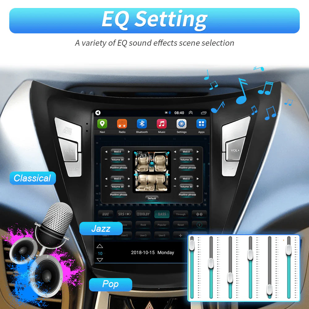 2G+64G 9.7'' Touchscreen Car Stereo Radio with Backup Camera H117