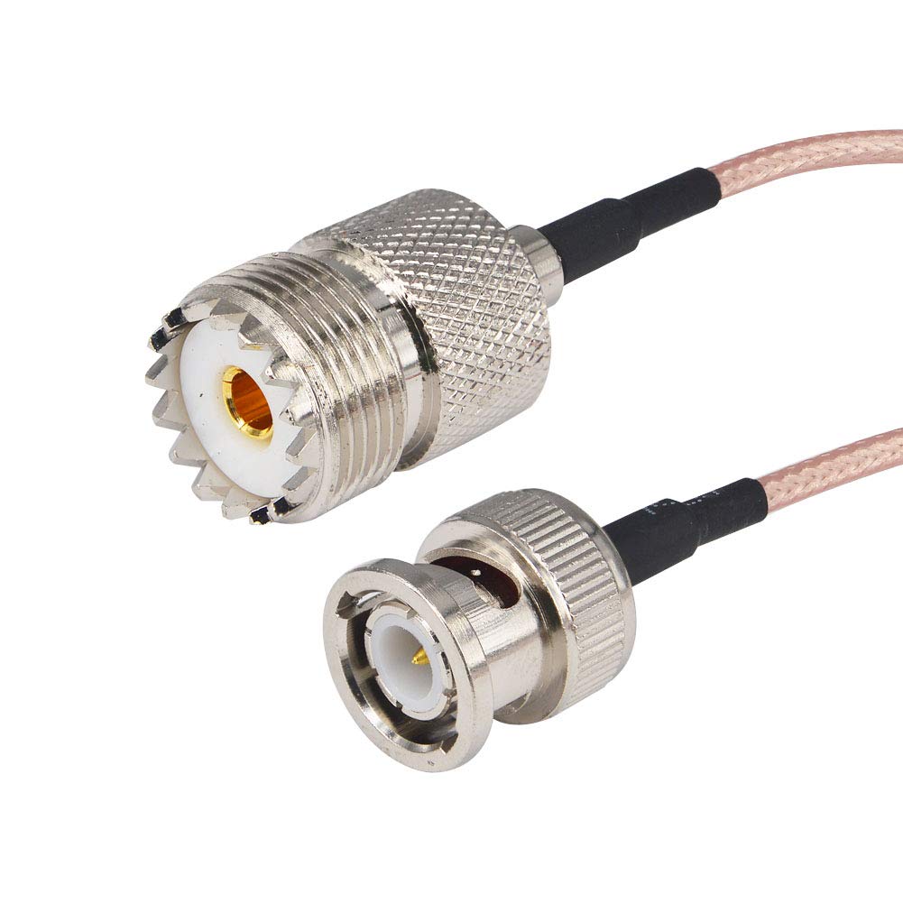 BNC to UHF Coax Antenna Cable Pack of 2 X3752