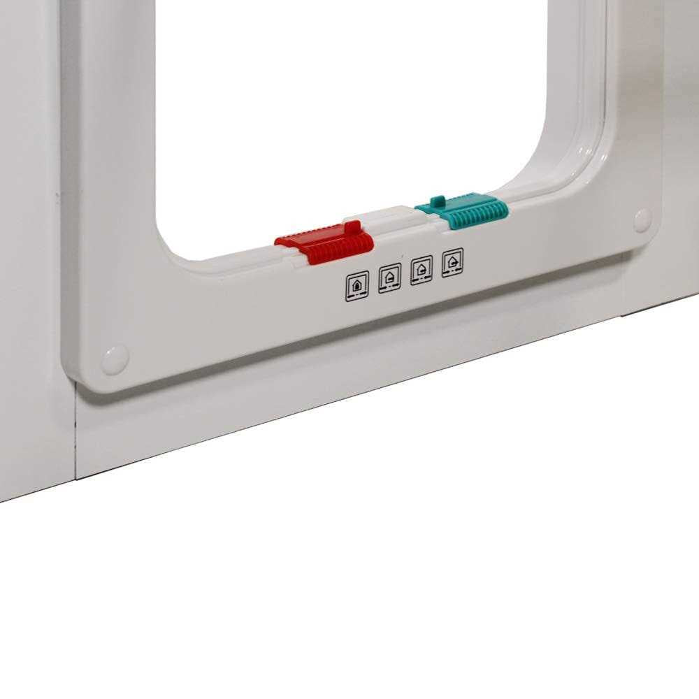 Adjustable Aluminum Cat Door for Sash Windows J9234