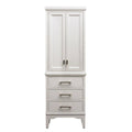 White Linen Cabinet O7571