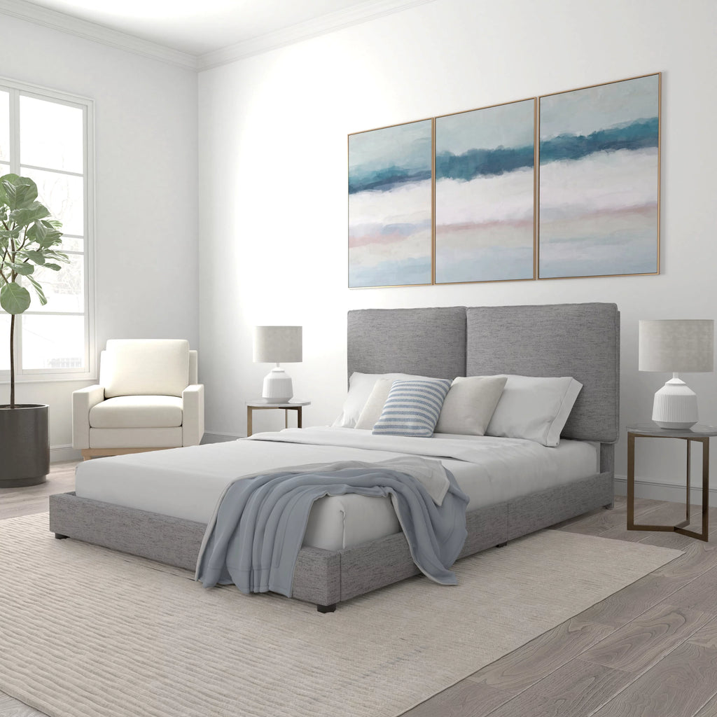 Queen Platform Bed S6816