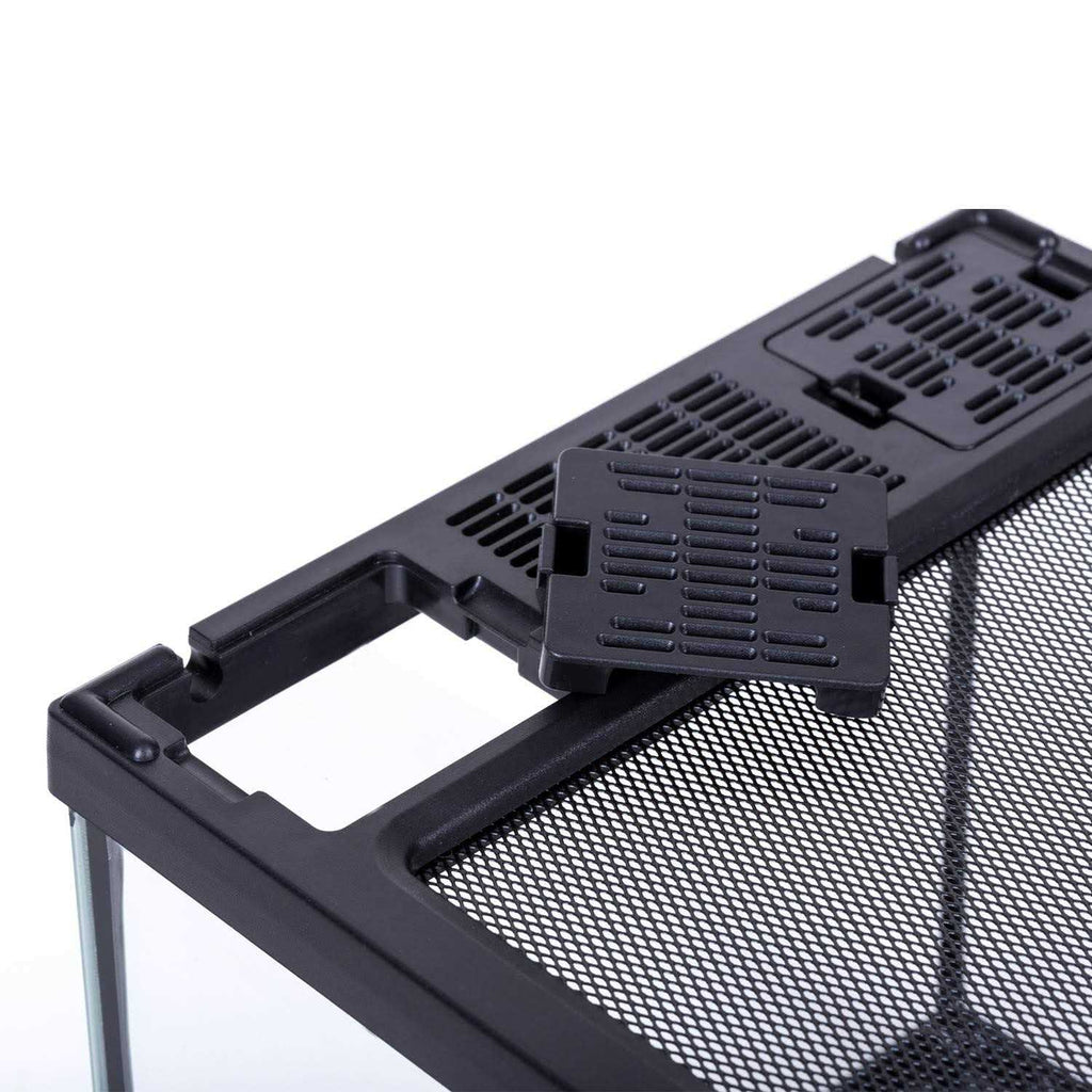 Glass Terrarium Tank 8x8x12 Front Opening C1896