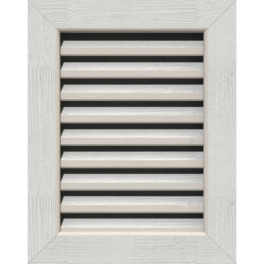 Vertical Gable Vent Primed Functional Rough Saw U4072