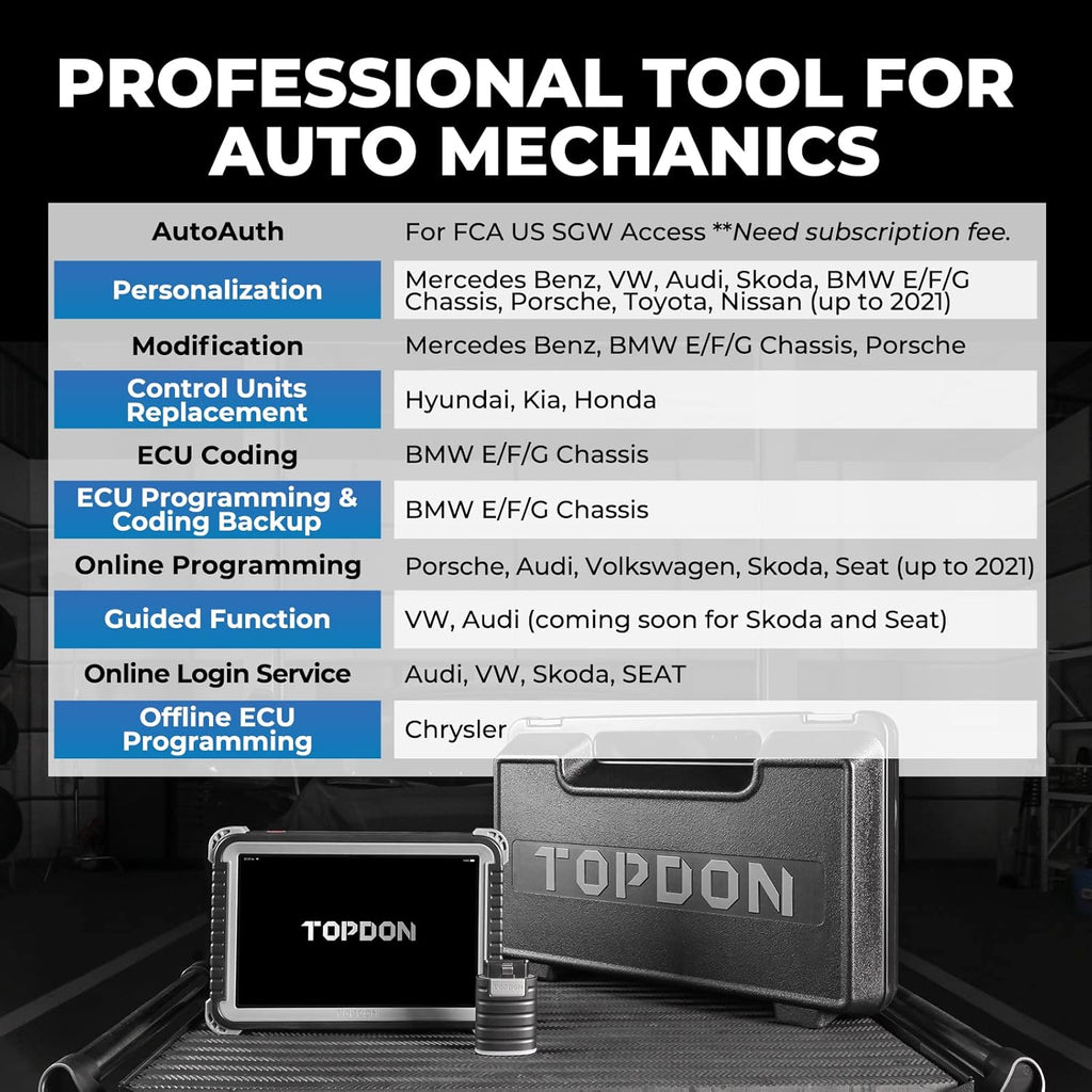 Bidirectional Scan Tool with 10.1-inch Screen N37982