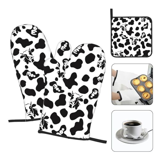 Christmas Oven Mitts and Pot Holders Set of 3 E945505