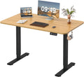 Electric Height Adjustable Standing Desk, 48in Sit Stand up Desk C459138