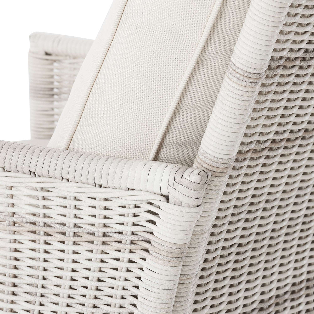 Wicker Outdoor Loveseat with Cushions J641