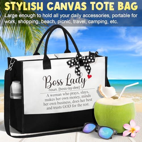 Canvas Tote Bag & Makeup Bag Gift Set A5468