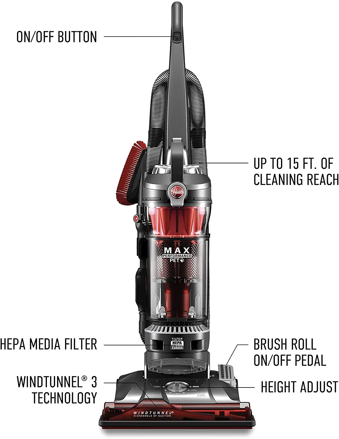 Bagless Upright Vacuum W96746
