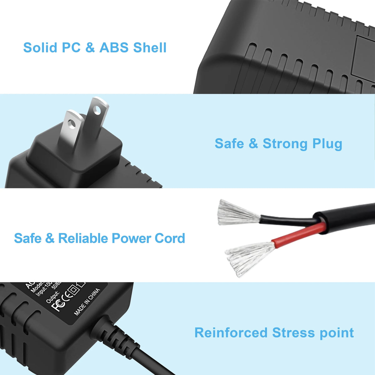 AC DC Adapter Power Supply Cord Cable Charger X1392
