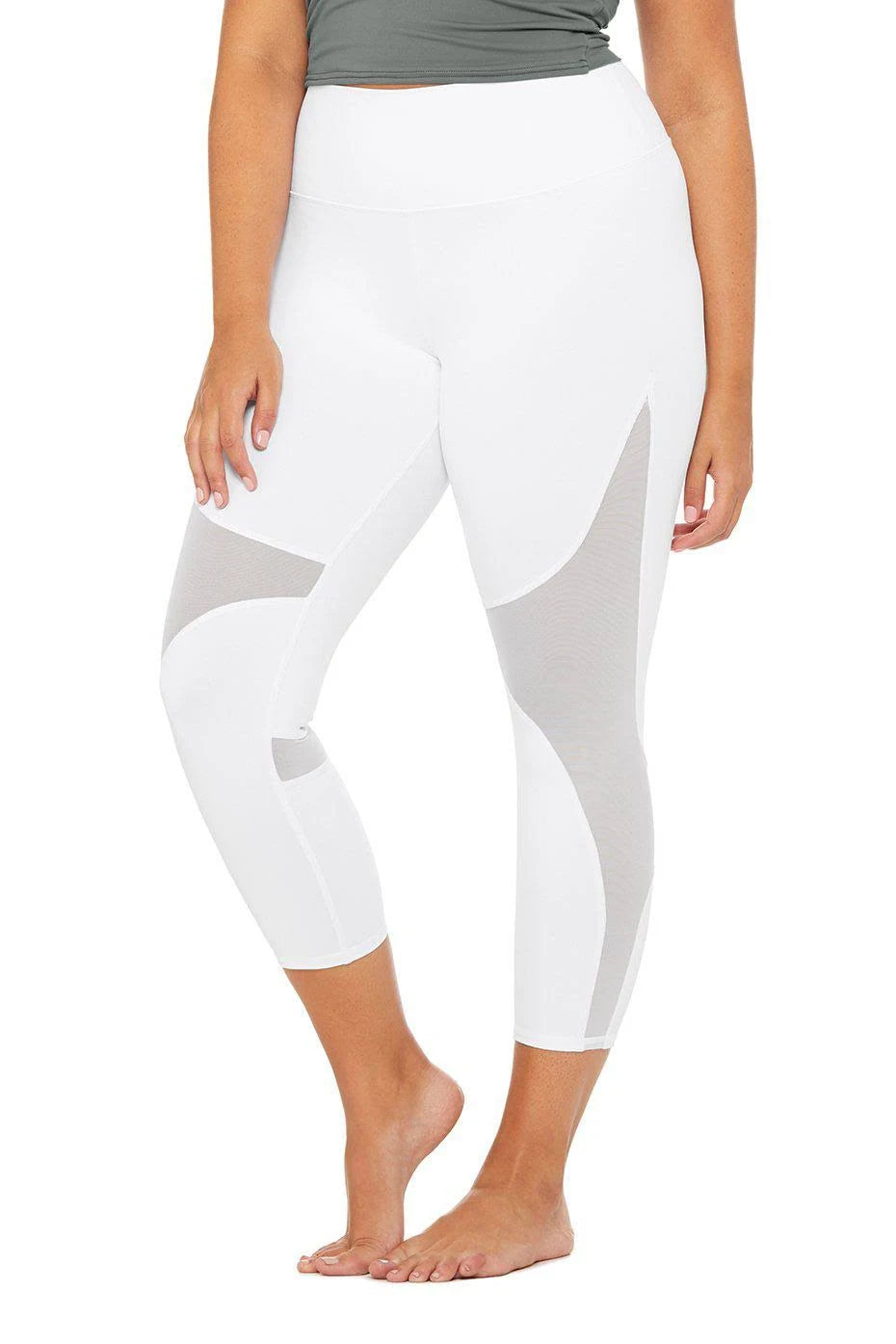 High-Waist Yoga Capris E1035