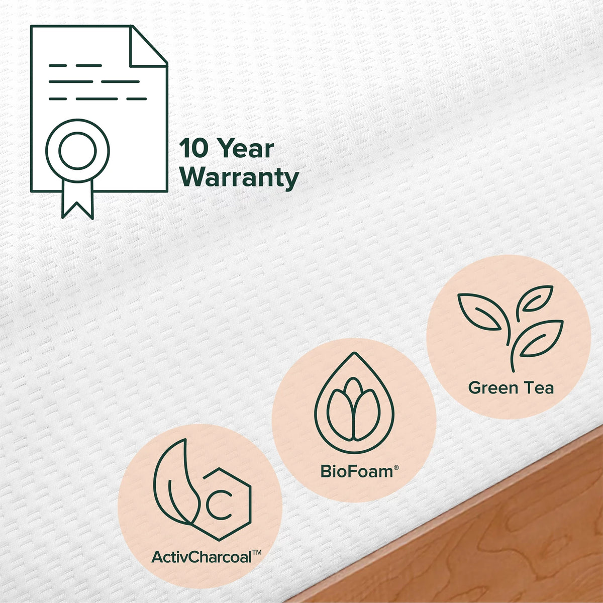 8" Memory Foam Mattress, Twin K819056