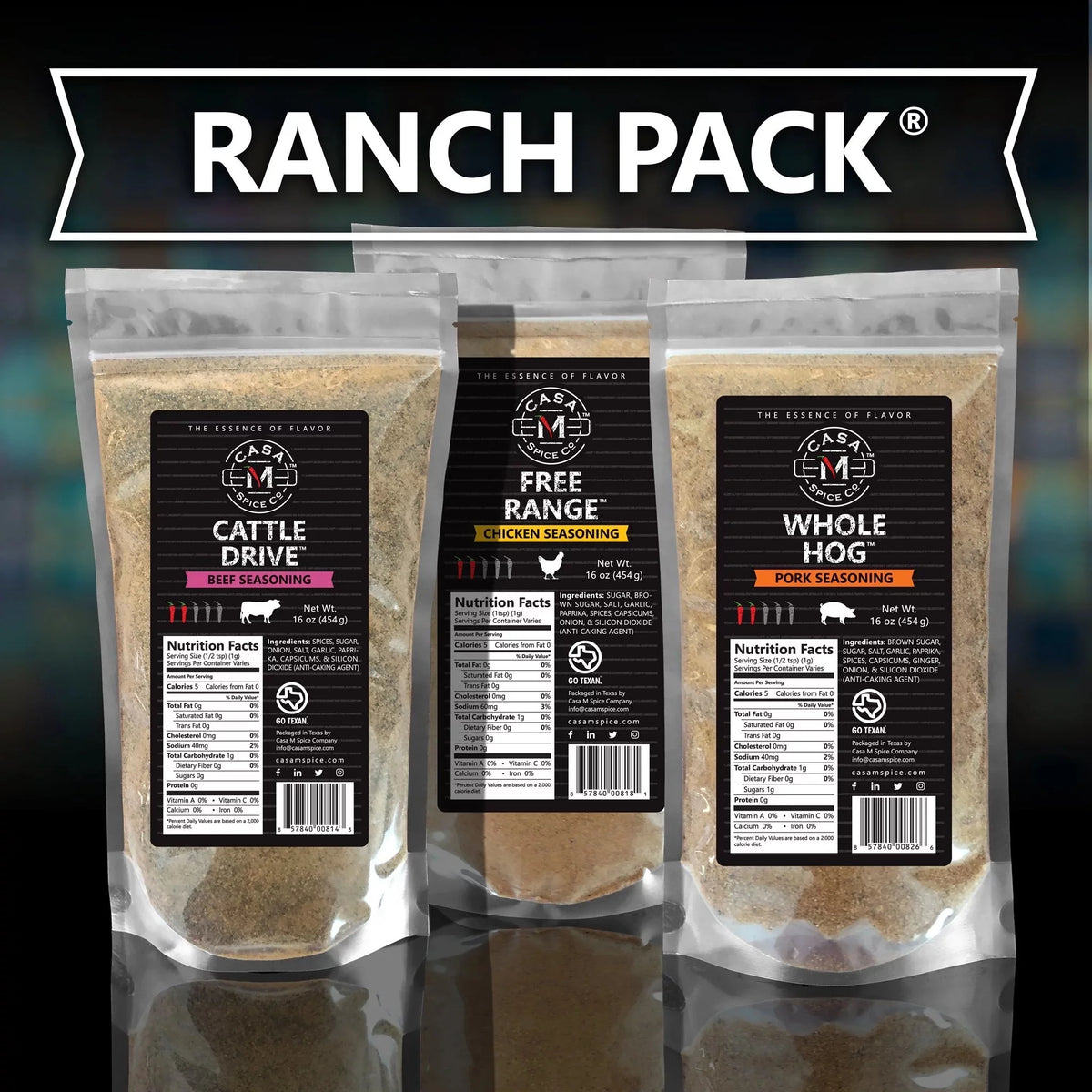 Low Sodium No MSG Spice Seasoning Set H49899