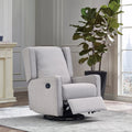 Fabric Swivel Manual Glider and Recliner A39902