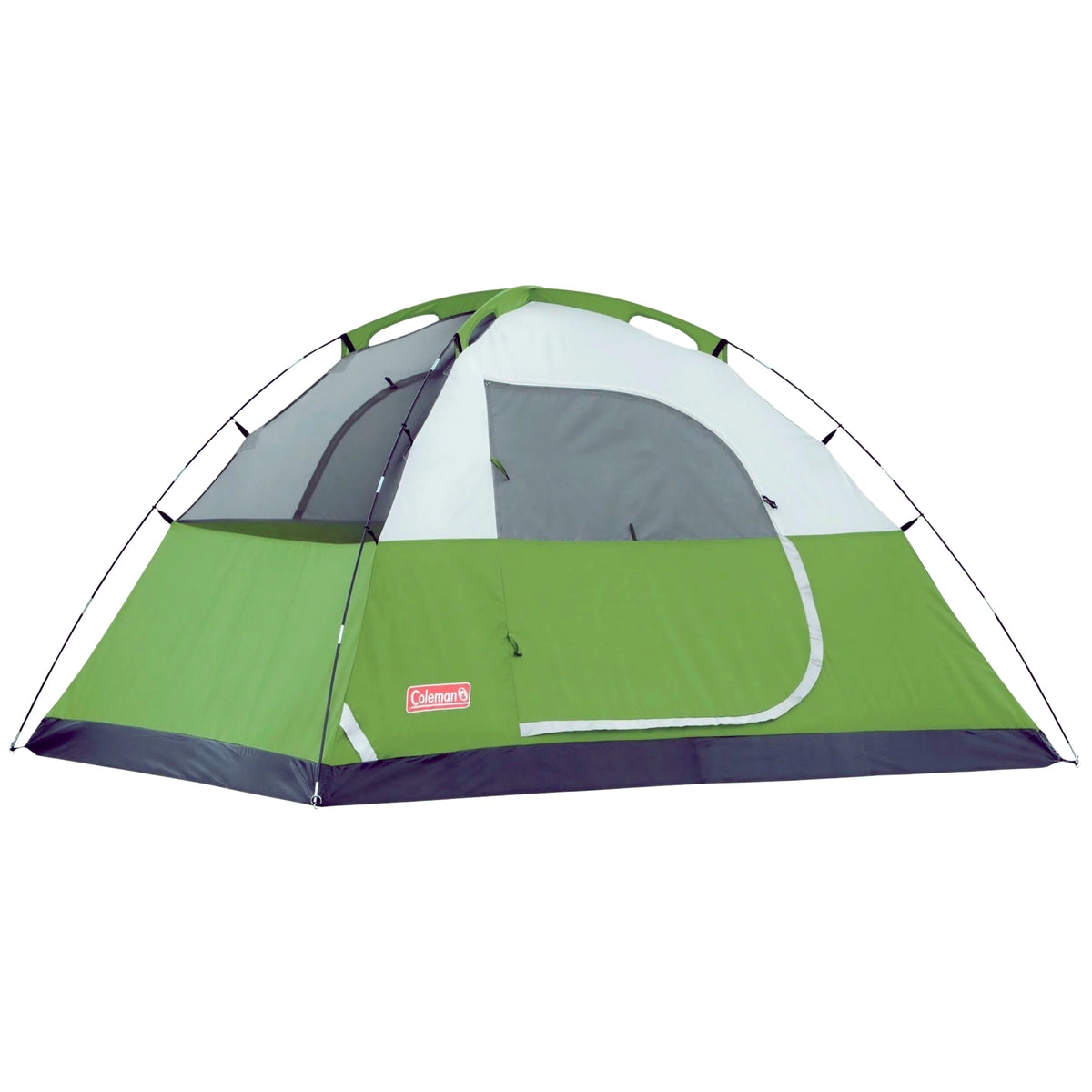2-Person Weatherproof Dome Tent with E-Port, Green O72390