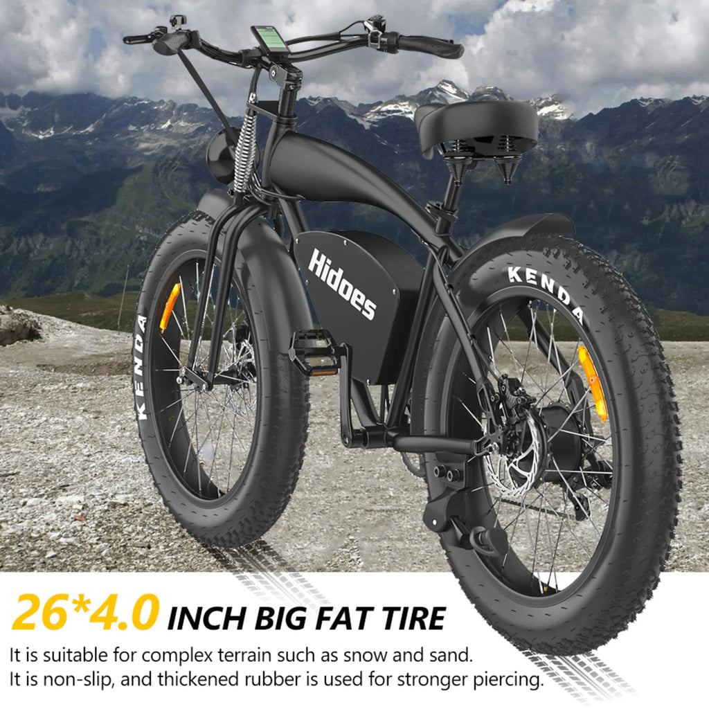 1200W Electric Bike with 26in. Fat Tire O3907