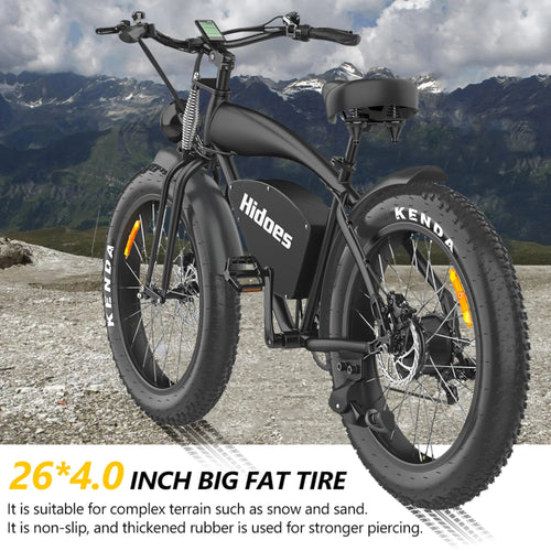 1200W Electric Bike with 26in. Fat Tire O3907