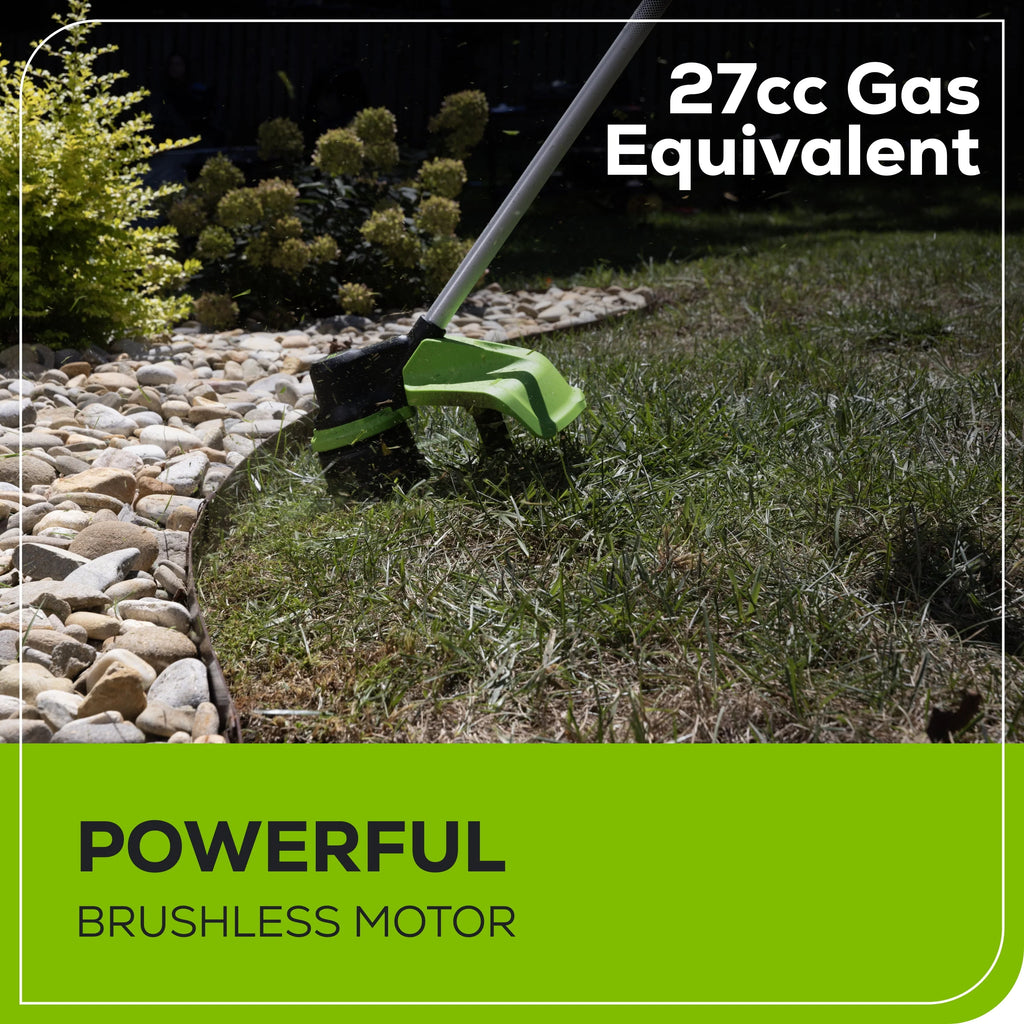 60V 16" Front Mount String Trimmer with 2.5Ah Battery & Charger M1988
