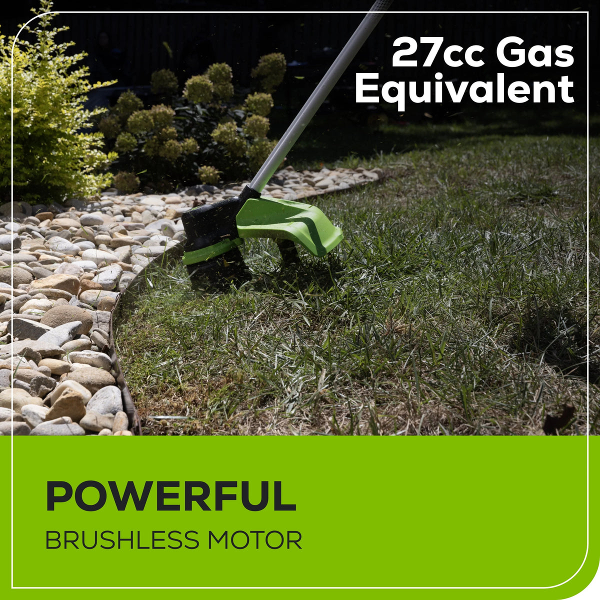 60V 16" Front Mount String Trimmer with 2.5Ah Battery & Charger M1988