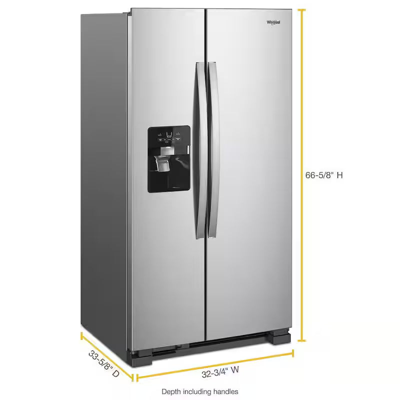 21.4 cu. ft. Side by Side Refrigerator F910366