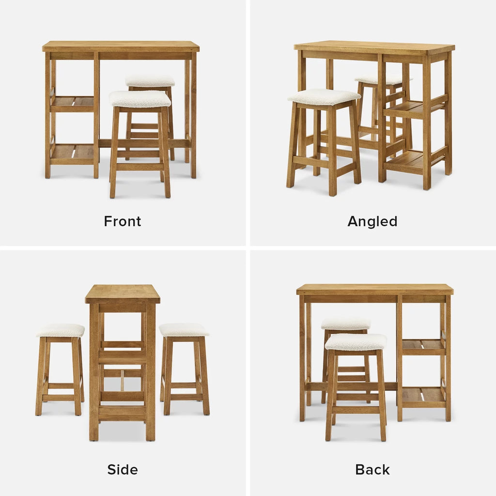 Bar Table Dining Table Set for 2 W12091