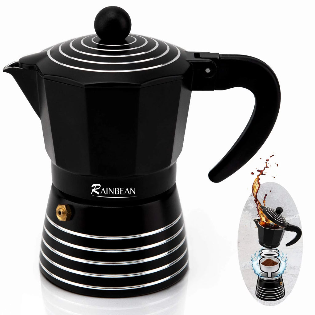 3 Cup Aluminum Stovetop Espresso Maker W2899