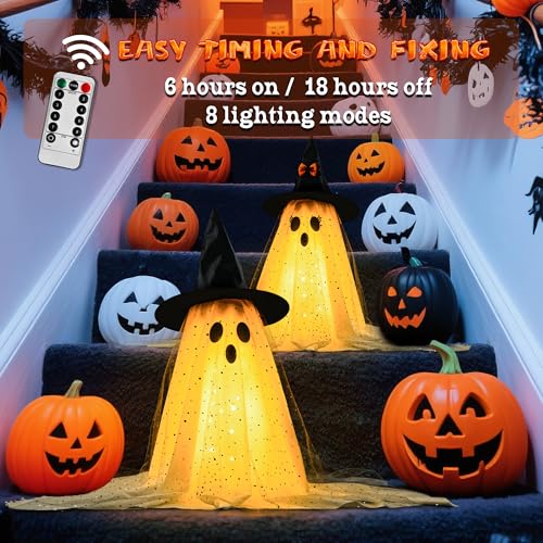 Hanging Ghost Decor with Light Q71483