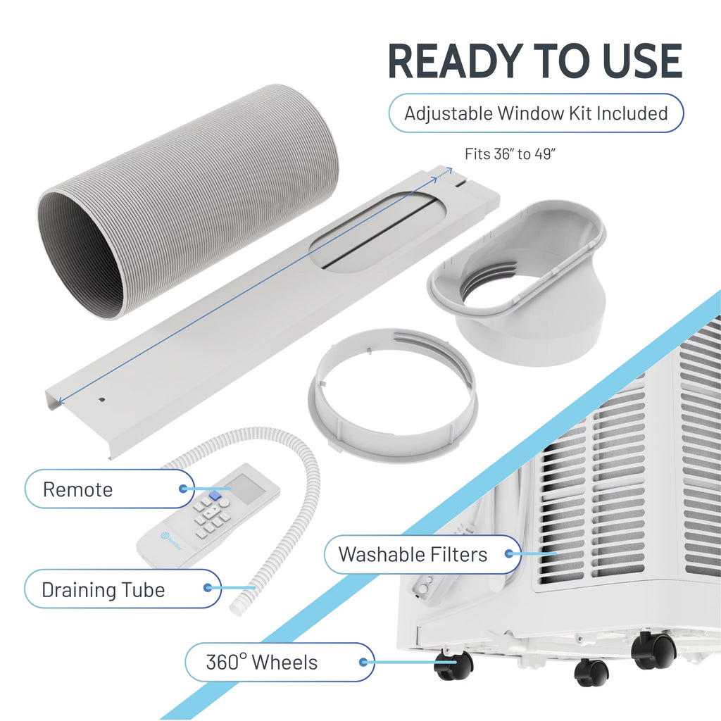 10,000 BTU Portable Air Conditioner & Dehumidifier A46752